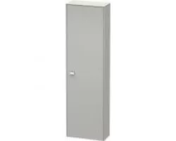 Пенал подвесной бетонно-серый матовый R Duravit Brioso BR1321R1007