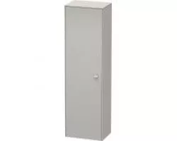 Пенал подвесной бетонно-серый матовый L Duravit Brioso BR1331L0707