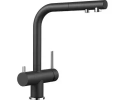 Смеситель для кухни с подключением к фильтру Blanco Fontas-S II антрацит 525200