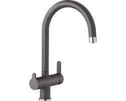 Смеситель для кухни с подключением к фильтру Blanco Trima темная скала 526271