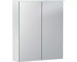Зеркальный шкаф 60x67,7 см белый матовый Geberit Option Basic 500.273.00.1