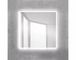 Зеркало с встроенным светильником сенсорным выключателем и подогревом BelBagno SPC-MAR-900-800-LED-TCH-WARM