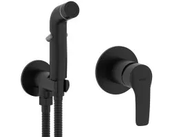 Гигиенический душ IDDIS Ray RAYBLR2i08 со смесителем, черный матовый