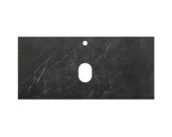 Столешница 100 см Marmo Nero Opaco Belbagno KEP-100-MNO