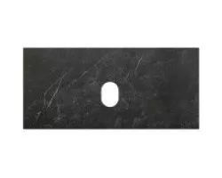 Столешница 100 см Marmo Nero Opaco Belbagno KEP-100-MNO-W0