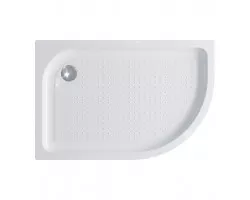 Акриловый поддон BelBagno TRAY-BB-RH-100/80-550-15-W-L (левый)