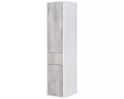Пенал Roca Ronda ZRU9303005 подвесной L, бетон\/белый матовый