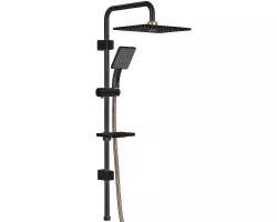 Душевая система Shouder Alma 9012617 Черная Золото