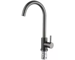 Смеситель для кухни Ростовская Мануфактура Сантехники SUS124PVD-017F Графит