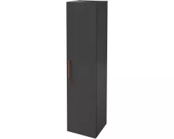 Пенал Jacob Delafon Odeon Rive Gauche EB2570D-R7-N14 подвесной R, серый антрацит