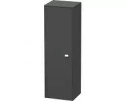 Пенал подвесной графит матовый L Duravit Brioso BR1310L1049