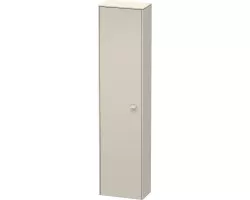 Пенал Duravit Brioso BR1320L9191 подвесной L, тауп матовый