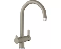Смеситель для кухни с подключением к фильтру Blanco Trima серый беж 526270