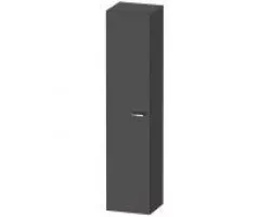 Пенал подвесной графит матовый L Duravit XBase XB1144L4949
