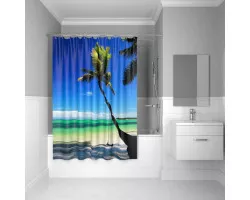 Штора для ванной комнаты IDDIS Maldivian 630P18Ri11