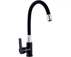 Смеситель для кухни Haiba HB70113-7 Черный Хром