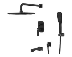 Душевой комплект 300 мм Lemark Ursus LM7222BL