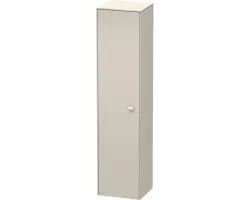 Пенал Duravit Brioso BR1330L9191 подвесной L, тауп матовый