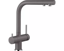 Смеситель для кухни с подключением к фильтру Blanco Fontas II алюметаллик 525140