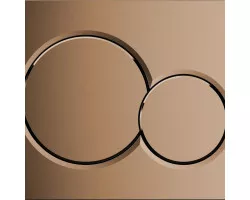 Кнопка смыва Geberit Sigma 01 115.770.DT.5 для инсталляции, латунь