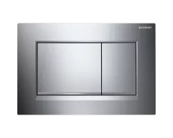 Кнопка смыва Geberit Sigma 30 115.883.KH.1 для инсталляции, хром\/матовый хром\/хром