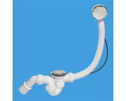 Слив-перелив для ванны McALPINE MRB2C-PB
