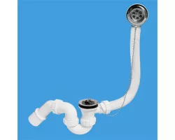 Слив-перелив для ванны McALPINE MRB1