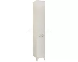Пенал напольный дуб белый Акватон Леон 1A187903LBPS0