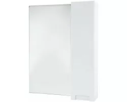 Зеркальный шкаф 78x80 см белый глянец R Bellezza Пегас 4610413001011