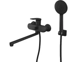 Смеситель для ванны Rush Nevis NE1735-51Black универсальный Черный матовый