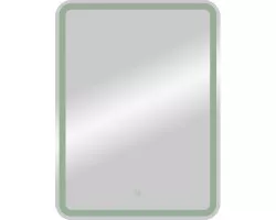Зеркальный шкаф 60x80 см белый матовый R Art&Max Platino AM-Pla-600-800-1D-R-DS-F