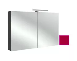 Зеркальный шкаф малиновый 80x65 см Jacob Delafon Reve EB796RU-R3
