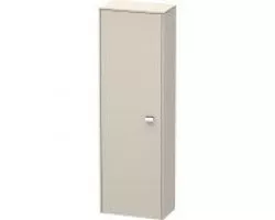 Пенал подвесной тауп матовый L Duravit Brioso BR1300L1091