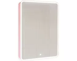 Зеркальный шкаф 60x85,5 см розовый иней R Jorno Pastel Pas.03.60\/PI