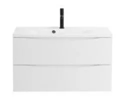 Тумба Bianco Opaco 109,6 см BelBagno Marino MARINO-1100-2C-SO-BO-P