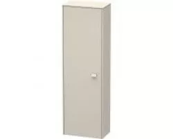 Пенал подвесной тауп матовый L Duravit Brioso BR1300L9191