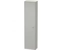 Пенал подвесной бетонно-серый матовый L Duravit Brioso BR1320L0707