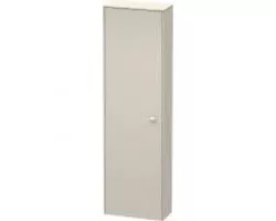 Пенал подвесной тауп матовый L Duravit Brioso BR1321L9191