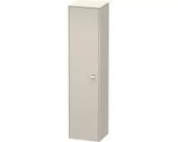 Пенал подвесной тауп матовый L Duravit Brioso  BR1330L1091