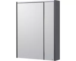 Зеркальный шкаф 60x78 см белый глянец\/антрацит Roca Ronda ZRU9302968