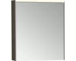 Зеркальный шкаф 62x69,5 см антрацит глянец R Vitra Mirrors 66910