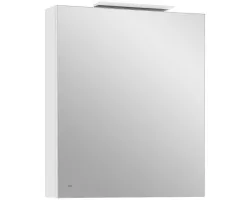 Зеркальный шкаф 60x70 см белый глянец R Roca Oleta A857646806