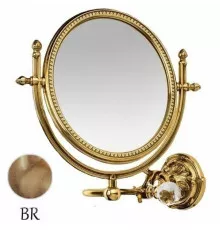 Увеличительное зеркало подвесное  ART&MAX  BAROCCO CRYSTAL AM-2109-Br-C