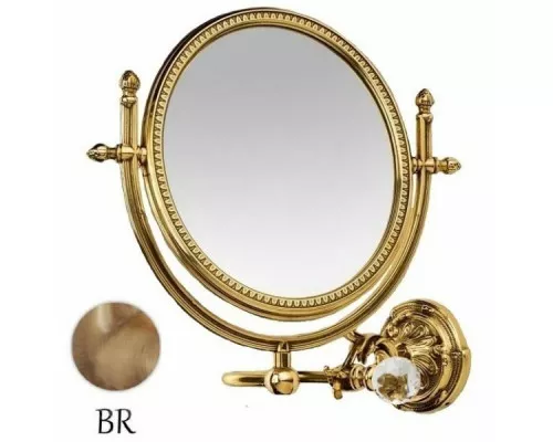 Увеличительное зеркало подвесное  ART&MAX  BAROCCO CRYSTAL AM-2109-Br-C