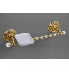 Полотенцедержатель с мыльницей ART&MAX  BAROCCO CRYSTAL AM-2057P-Br-C