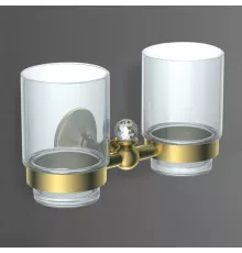 Стакан подвесной двойной ART&MAX ANTIC CRYSTAL AM-E-2688SJ-Do