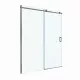 Душевая дверь в нишу BelBagno SOFT_CLOSE-2-BF-1-150-C-GM профиль оружейная сталь, стекло прозрачное