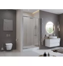 Душевая дверь в нишу BelBagno UNO-195-BF-1-140-C-Cr