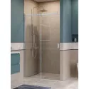 Душевая дверь в нишу BelBagno SOFT_CLOSE-2-BF-1-130-C-Cr профиль хром, стекло прозрачное