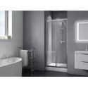 Душевая дверь в нишу BelBagno DUE-BF-1-130-C-Cr